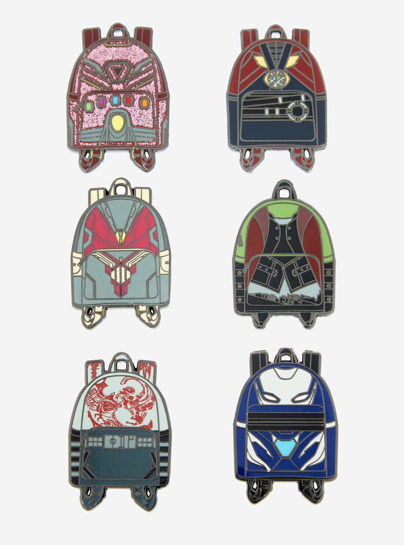 Loungefly Marvel The Infinity Saga Character Backpack Blind Box Enamel Pin - BoxLunch Exclusive, , hi-res