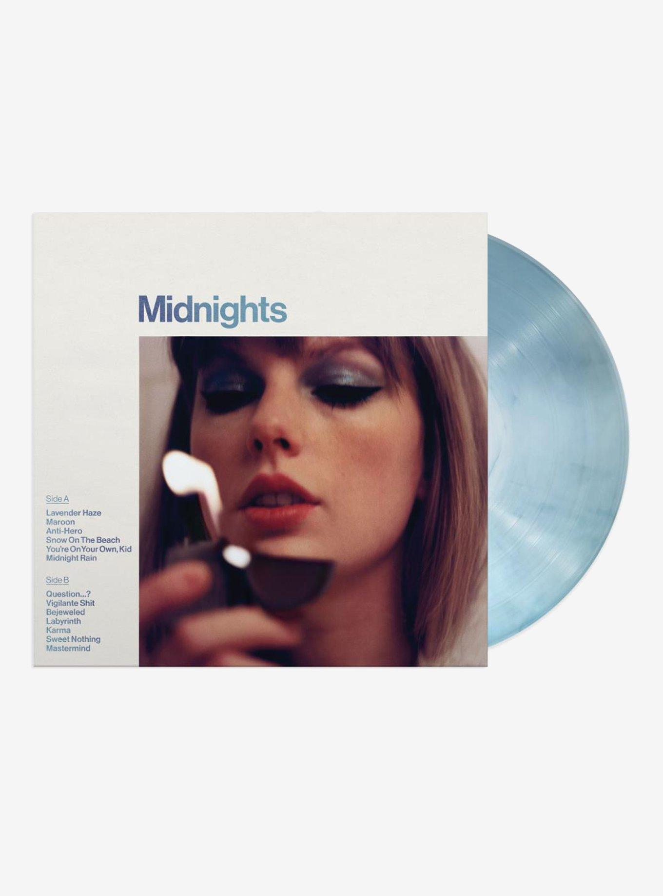 TAYLOR SWIFT – MIDNIGHTS (MOONSTONE BLUE EDITION) VINILO