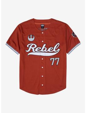 Plus Size Star Wars Luke Skywalker Rebel Baseball Jersey - BoxLunch Exclusive, , hi-res