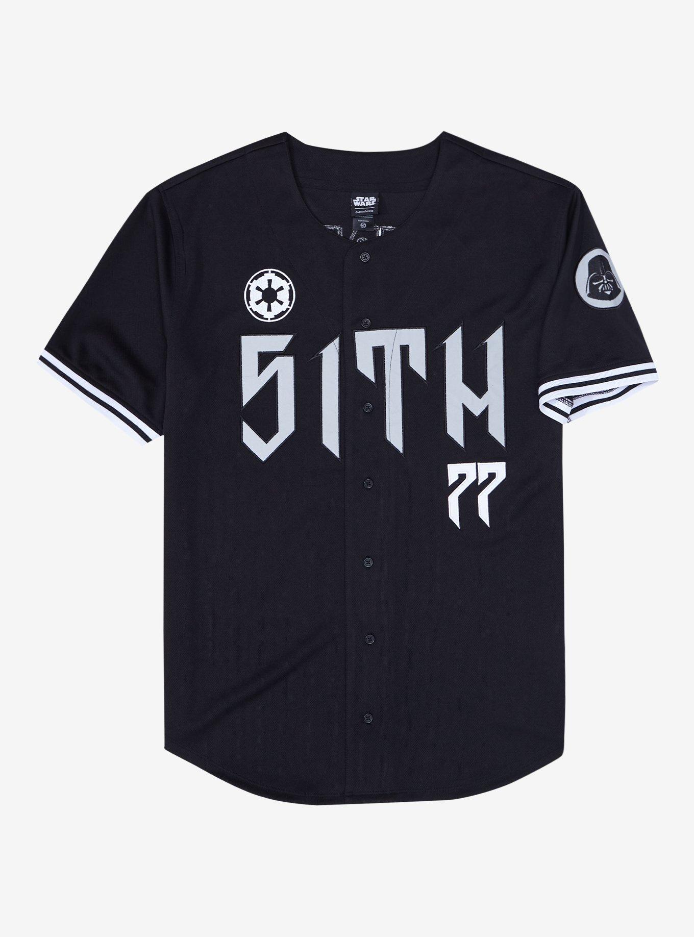 Aloha Darth Vader Baseball Jersey Surfing Palm Leaves Gift For