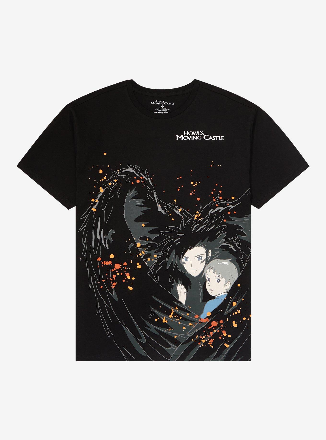 Studio Ghibli Howl's Moving Castle Howl & Sophie Wings T-Shirt, , hi-res