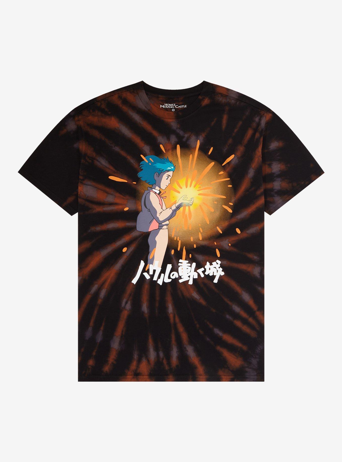 トップス Howl's moving Castle tee Studio Ghibli Howl's Moving Castle Young Howl & Star Child