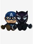 Marvel Black Panther & Captain America Kuricha Sitting Plush Bundle, , hi-res