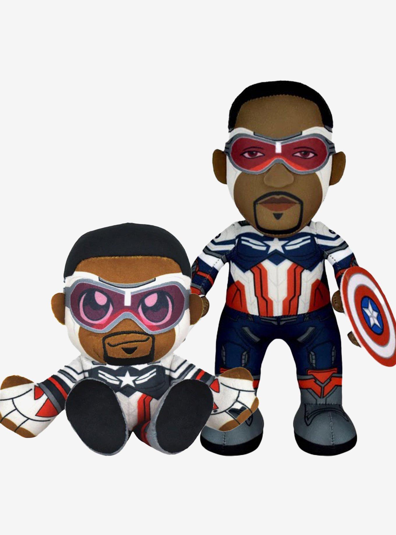 Marvel Captain America Sam Wilson Bleacher Creatures Plush Bundle, , hi-res