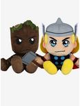 Marvel Guardians of the Galaxy Groot & Thor Bleacher Creatures Plush Bundle, , hi-res