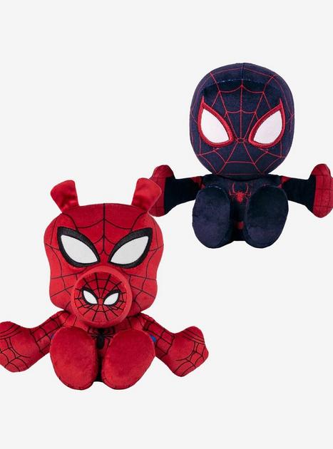 Marvel Spider-Man Miles Morales & Spider-Ham Bleacher Creatures Plush  Bundle