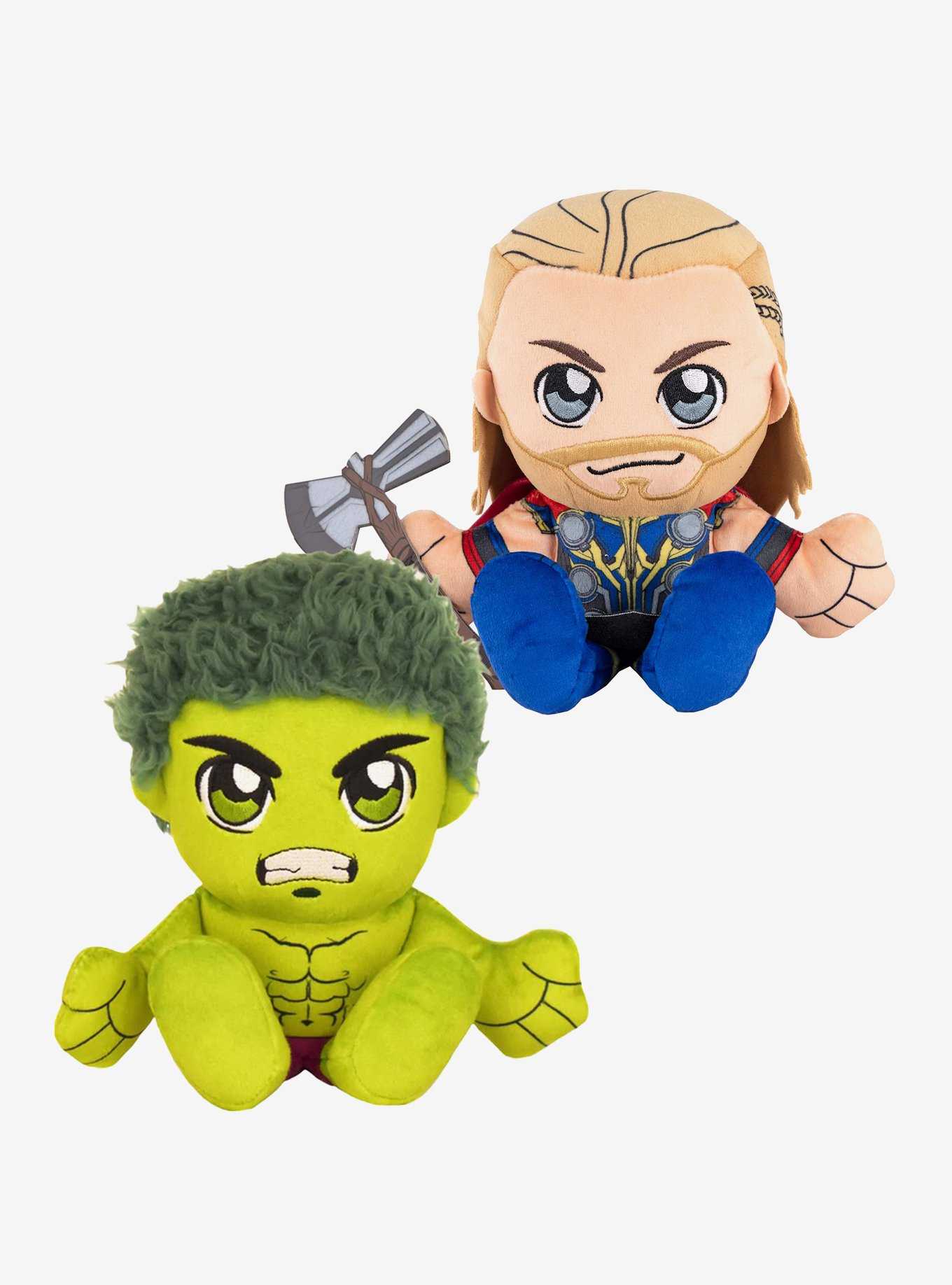 Marvel The Hulk & Thor Bleacher Creatures Plush Bundle, , hi-res