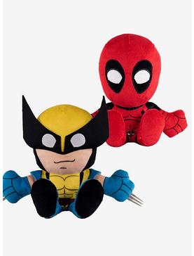 Marvel Deadpool & Wolverine Bleacher Creatures Plush Bundle, , hi-res