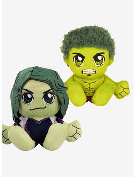 Marvel Hulk & She Hulk Bleacher Creatures Plush Bundle, , hi-res