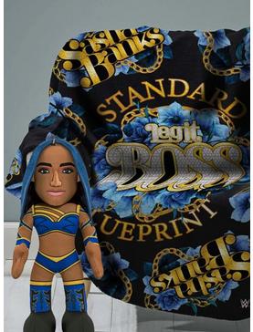 WWE Sasha Banks Sleep Squad x Plush: Throw Blanket & Plush Bundle, , hi-res