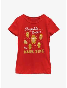 Star Wars Crumble Before The Dark Side Cookies Youth Girls T-Shirt, , hi-res
