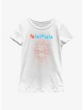 Star Wars Fa La La Falcon Youth Girls T-Shirt, WHITE, hi-res