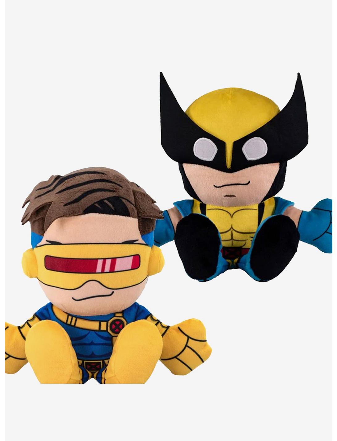 Marvel X-Men Cyclops & Wolverine Bleacher Creatures Plush Bundle, , hi-res