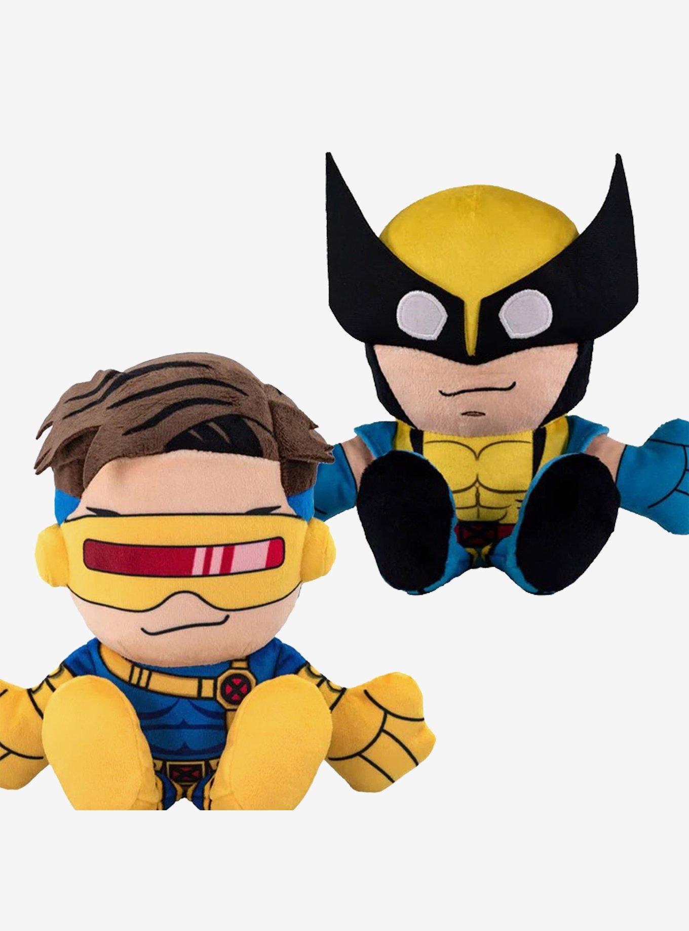Marvel X-Men Cyclops & Wolverine Bleacher Creatures Plush Bundle, , hi-res