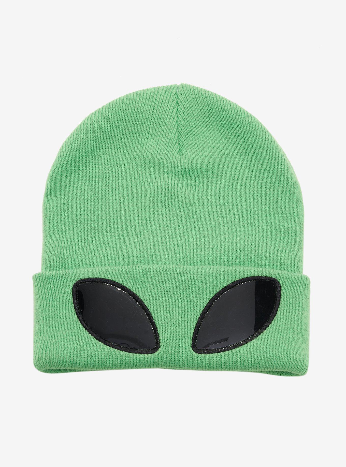 Alien Figural Beanie, , hi-res
