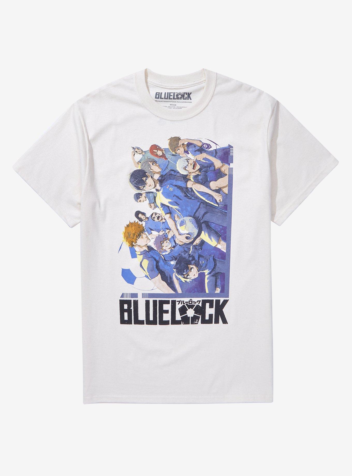 Blue Lock Team Z Group T-Shirt, CREAM, hi-res