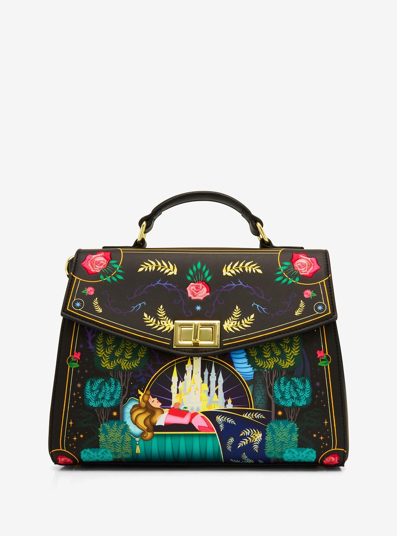 Loungefly Sleeping Beauty Aurora Print Bag - Gallery of Art & Collectibles