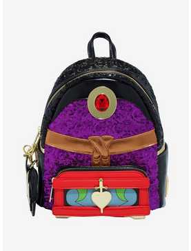 Loungefly Disney Snow White and the Seven Dwarfs Evil Queen Sequined Figural Mini Backpack - BoxLunch Exclusive, , hi-res
