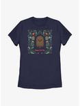 Star Wars Chewie Happy Life Day Womens T-Shirt, NAVY, hi-res