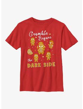 Star Wars Crumble Before The Dark Side Cookies Youth T-Shirt, , hi-res