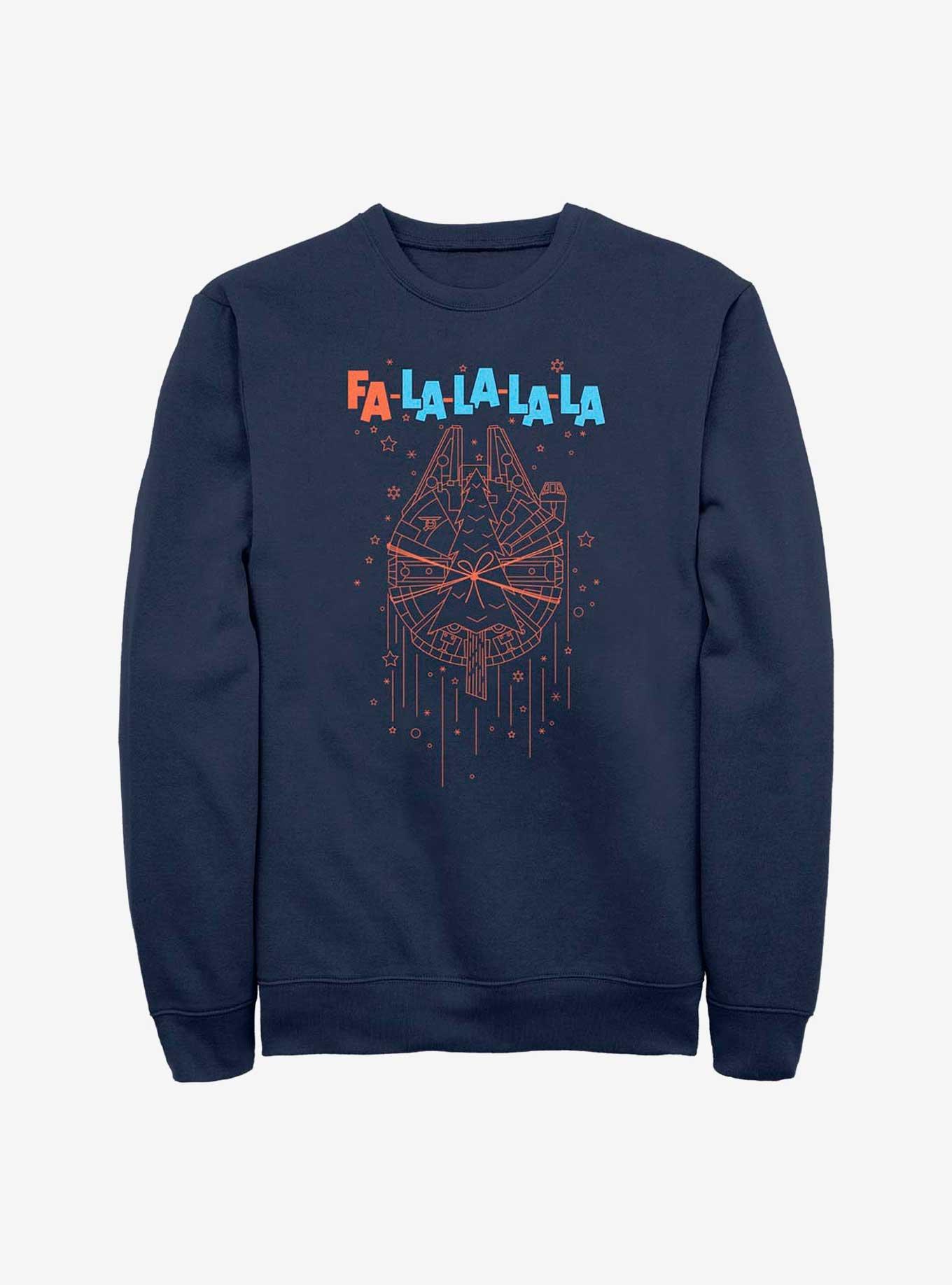 Star Wars Fa La La Falcon Sweatshirt, , hi-res