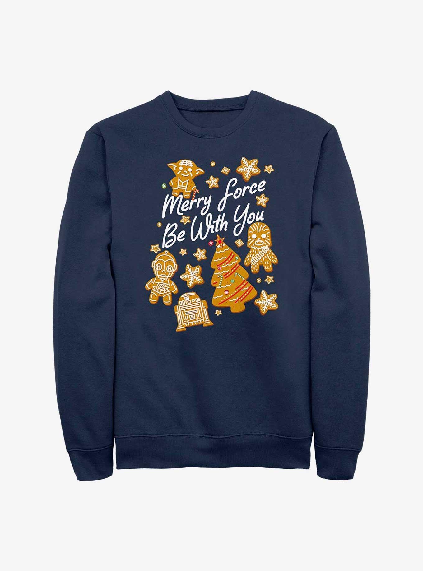 Star Wars Merry Force Be With You Cookies Sweatshirt, , hi-res