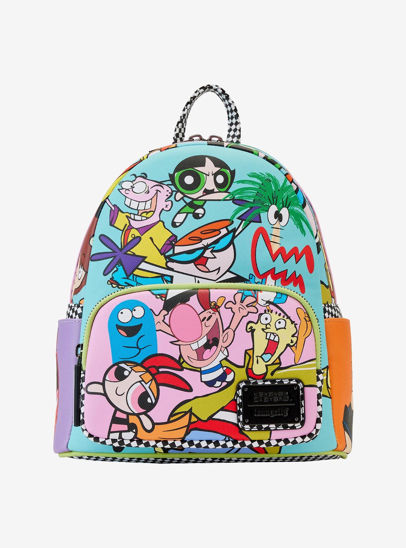 Loungefly Cartoon Network Retro Character Collage Mini Backpack, , hi-res