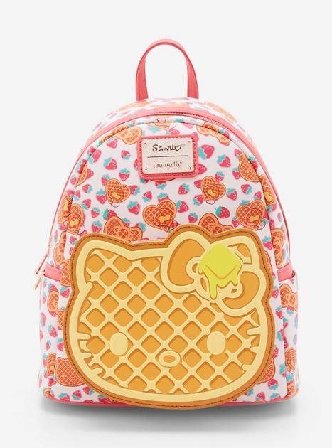 NWT Loungefly Sanrio hello kitty puffy mini backpack Sanrio Exclusive Hello Kitty Quilted Texture Mini Backpack  main image 3