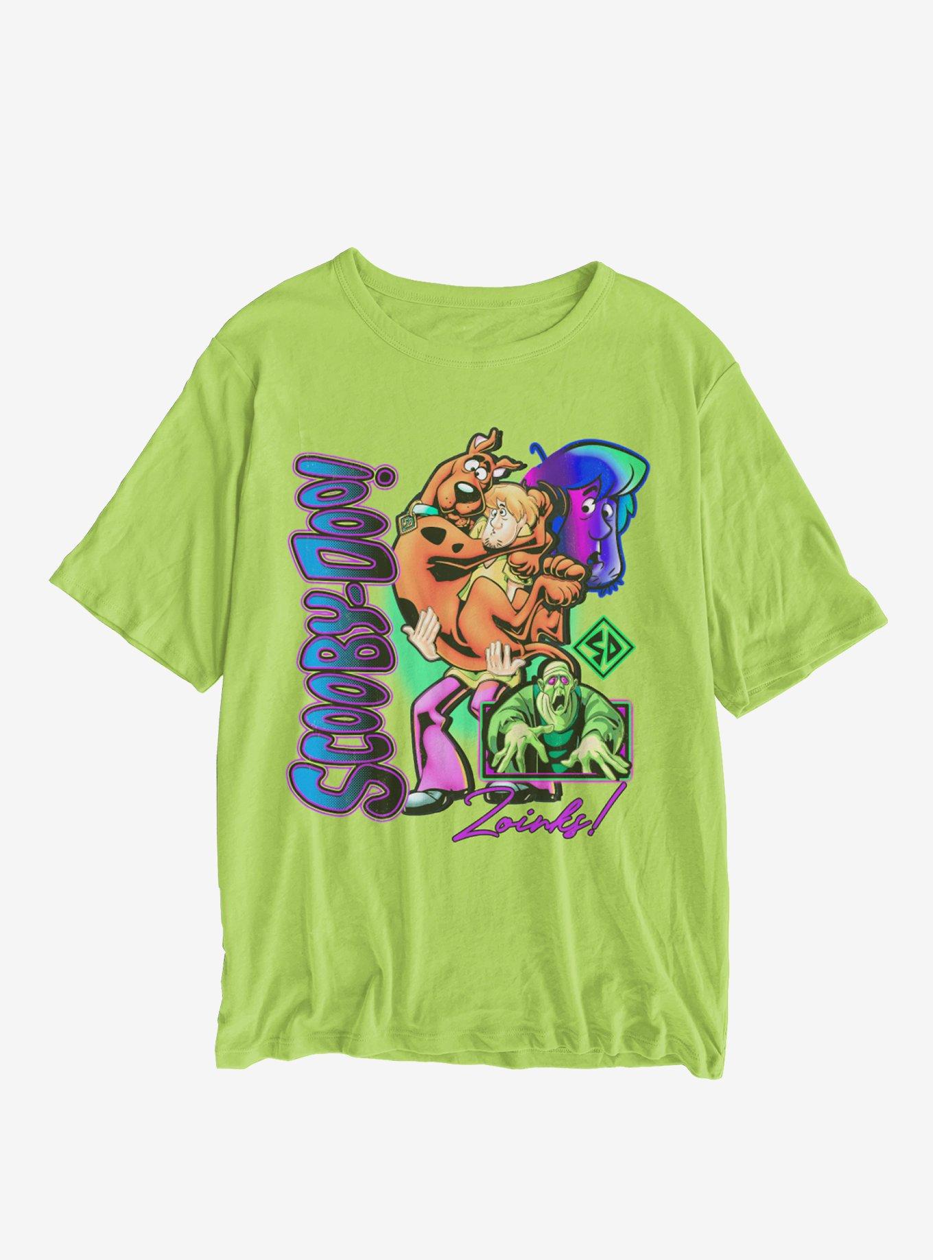 Scooby-Doo! Duo Airbrush T-Shirt, NEON GREEN, hi-res
