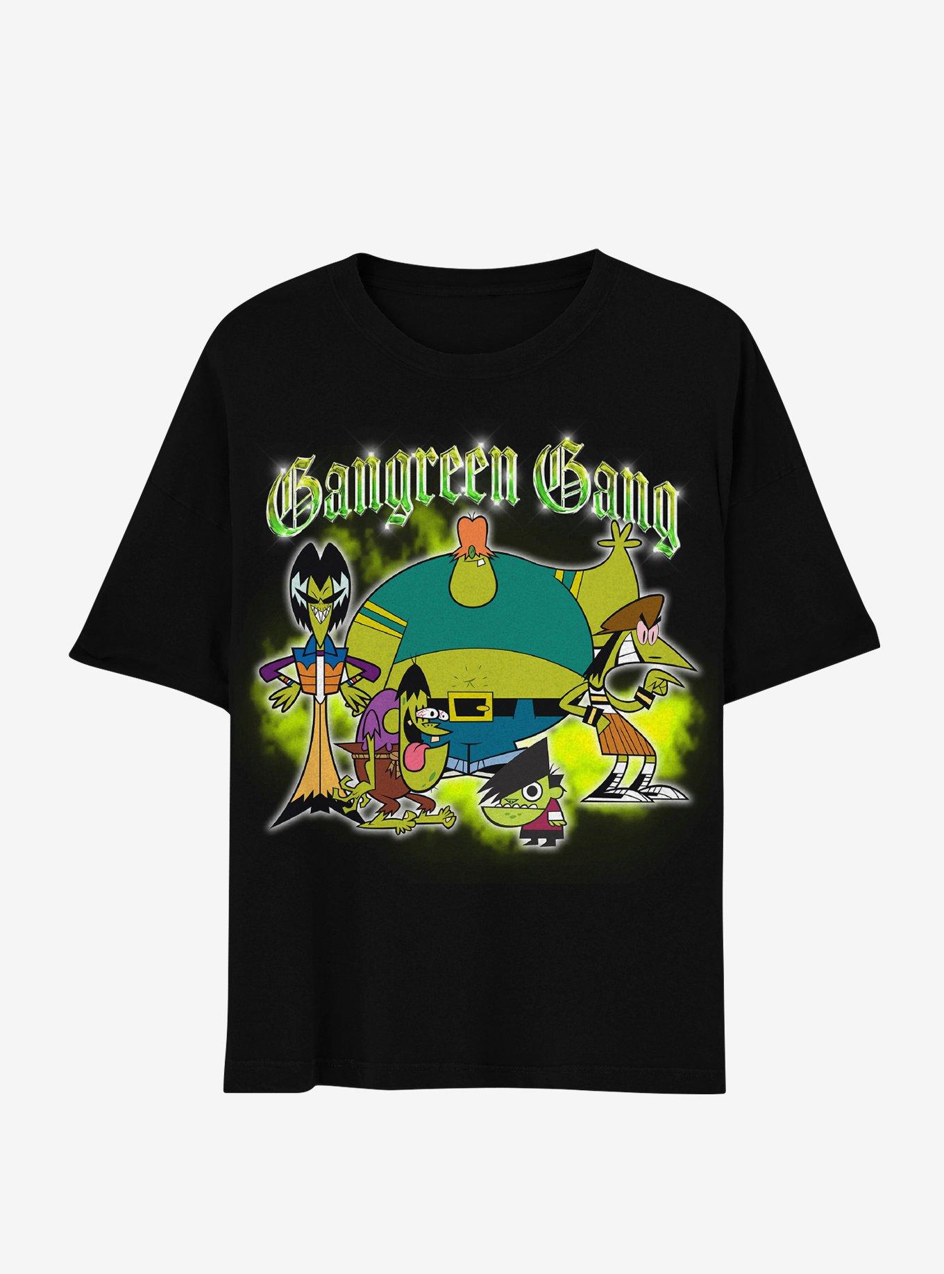 The Powerpuff Girls Gangreen Gang T-Shirt, BLACK, hi-res