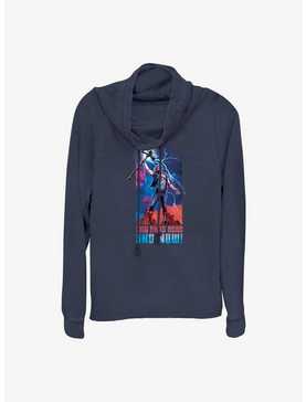 Marvel Thor: Love and Thunder Ends Here and Now Cowl Neck Long-Sleeve Top, , hi-res