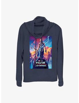 Marvel Thor: Love and Thunder Valkyrie Movie Poster Cowl Neck Long-Sleeve Top, , hi-res