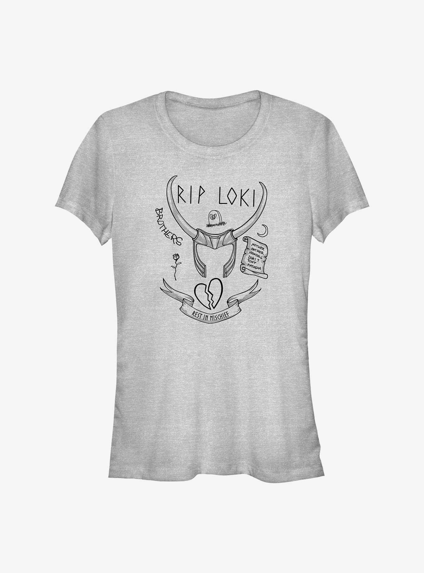 Marvel Thor Rest In Mischief Loki Girls T-Shirt, , hi-res