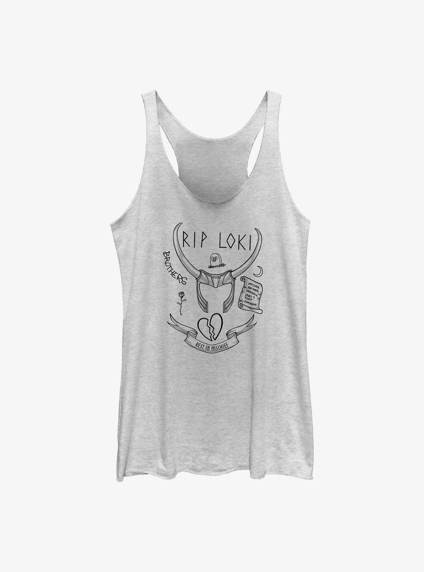 Marvel Thor Rest In Mischief Loki Girls Tank