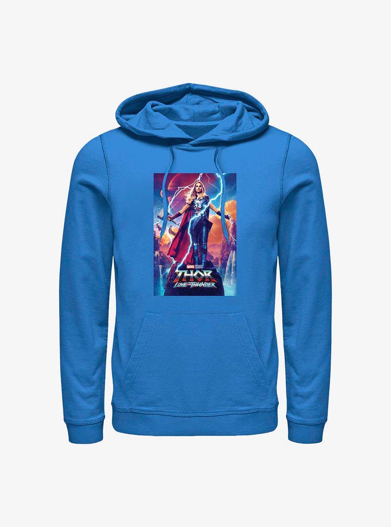 Marvel Thor: Love and Thunder Mighty Thor Movie Poster Hoodie, , hi-res