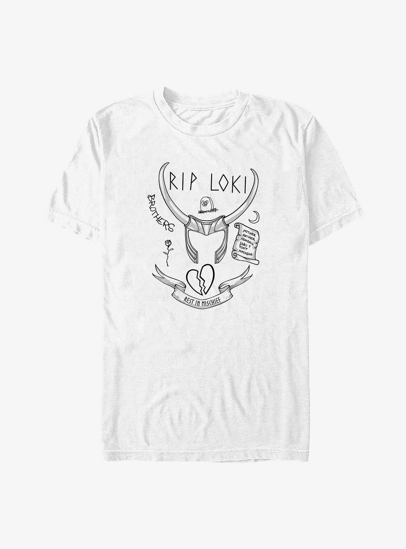 Marvel Thor Rest In Mischief Loki T-Shirt, , hi-res