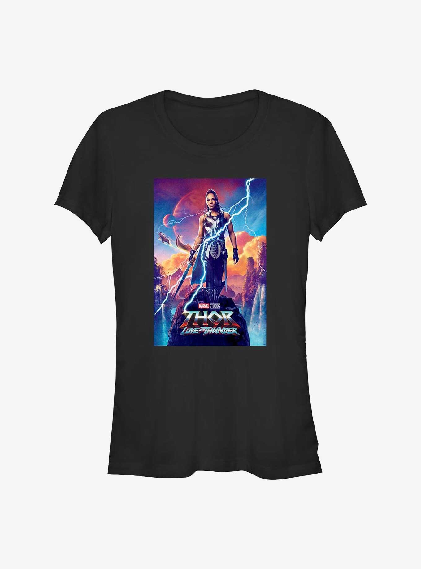 Marvel Thor: Love and Thunder Valkyrie Movie Poster Girls T-Shirt, , hi-res