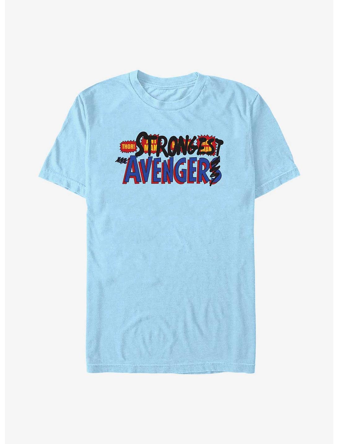 Marvel Thor Strongest Avenger T-Shirt, LT BLUE, hi-res