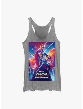 Plus Size Marvel Thor: Love and Thunder Asgardian Movie Poster Girls Tank, , hi-res