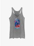 Marvel Thor: Love and Thunder Ends Here and Now Girls Tank, GRAY HTR, hi-res