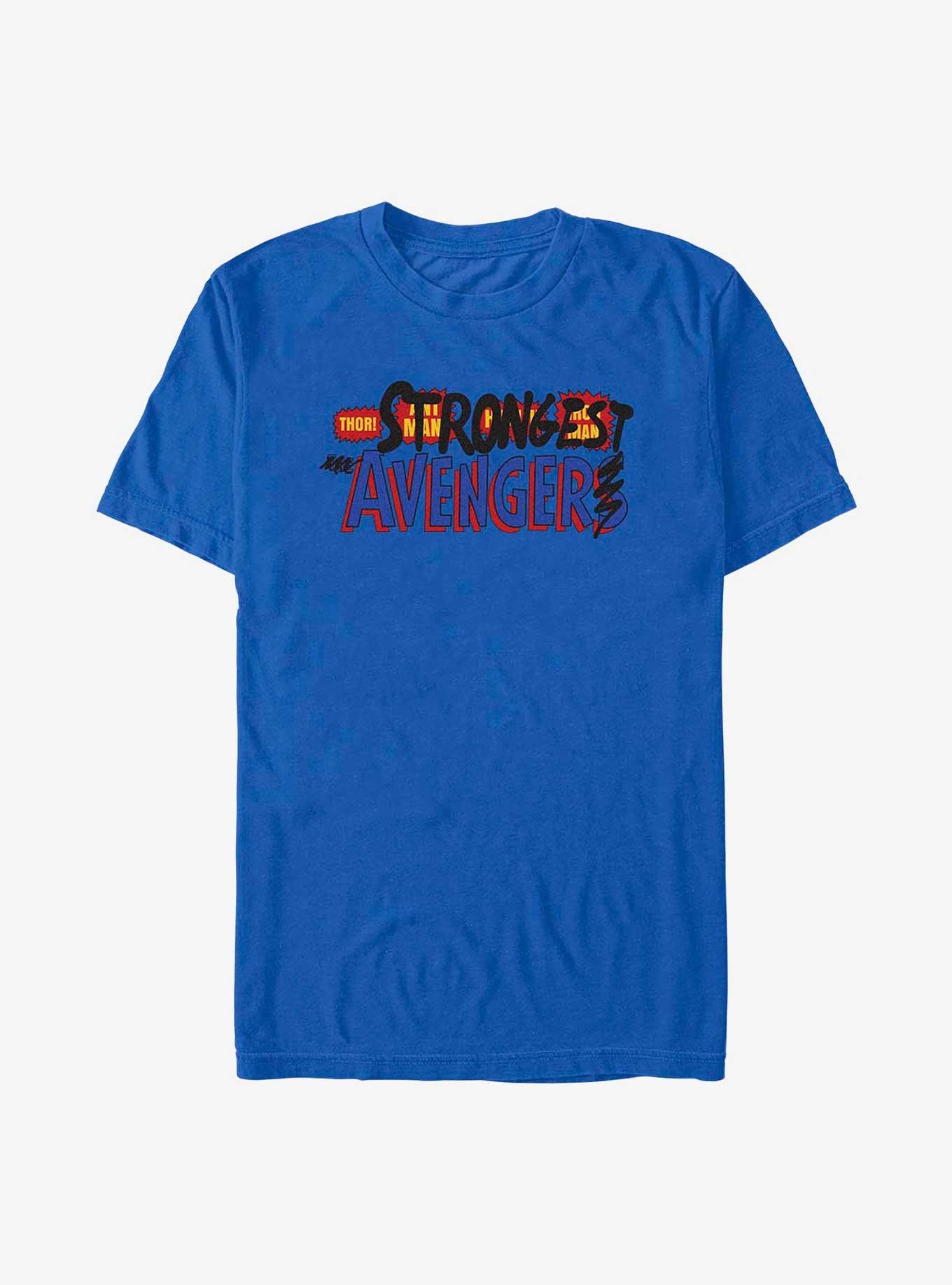 Marvel Thor Strongest Avenger T-Shirt, ROYAL, hi-res