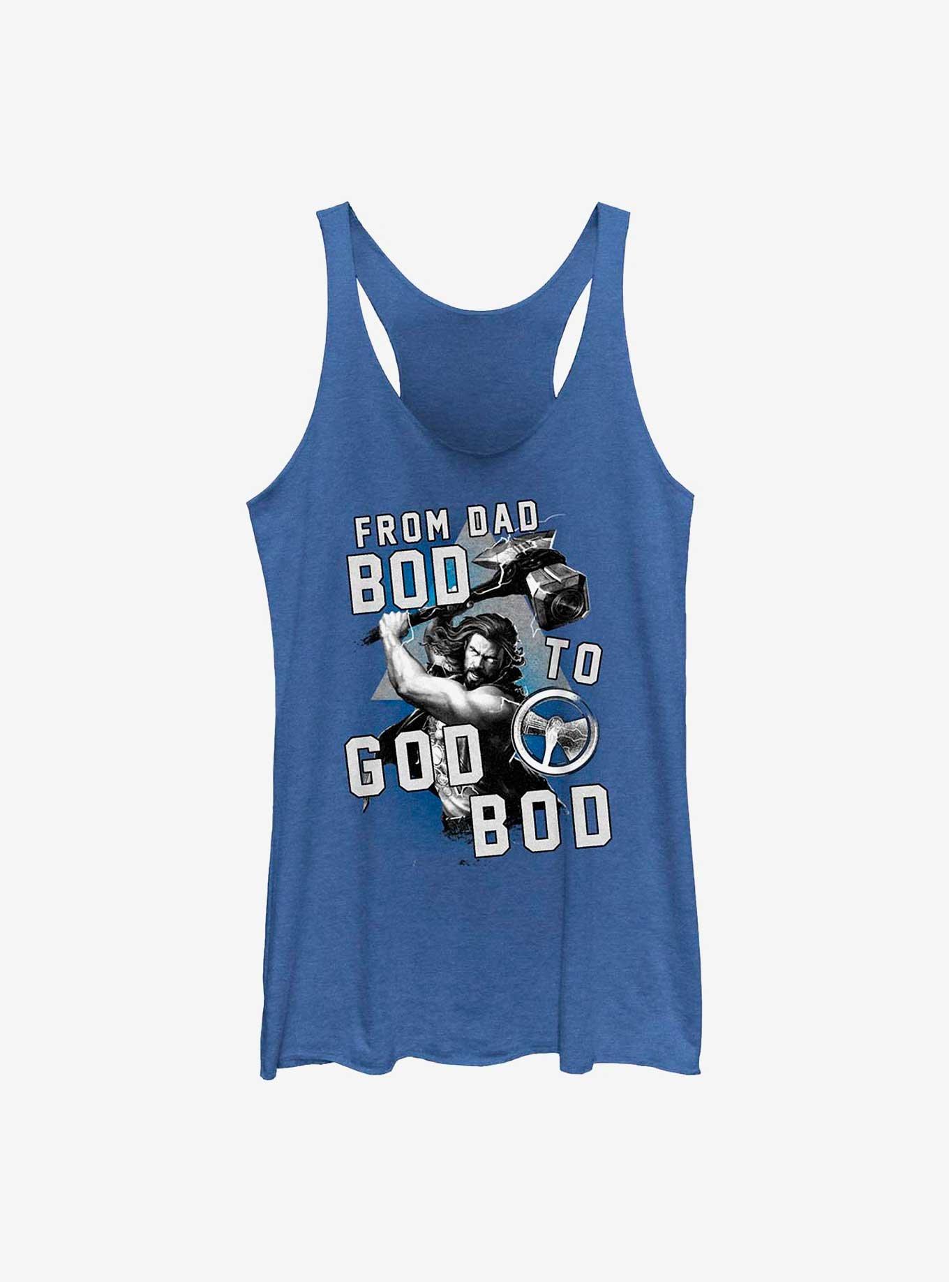 Marvel Thor: Love and Thunder From Dad Bod To God Bod Girls Tank, ROY HTR, hi-res