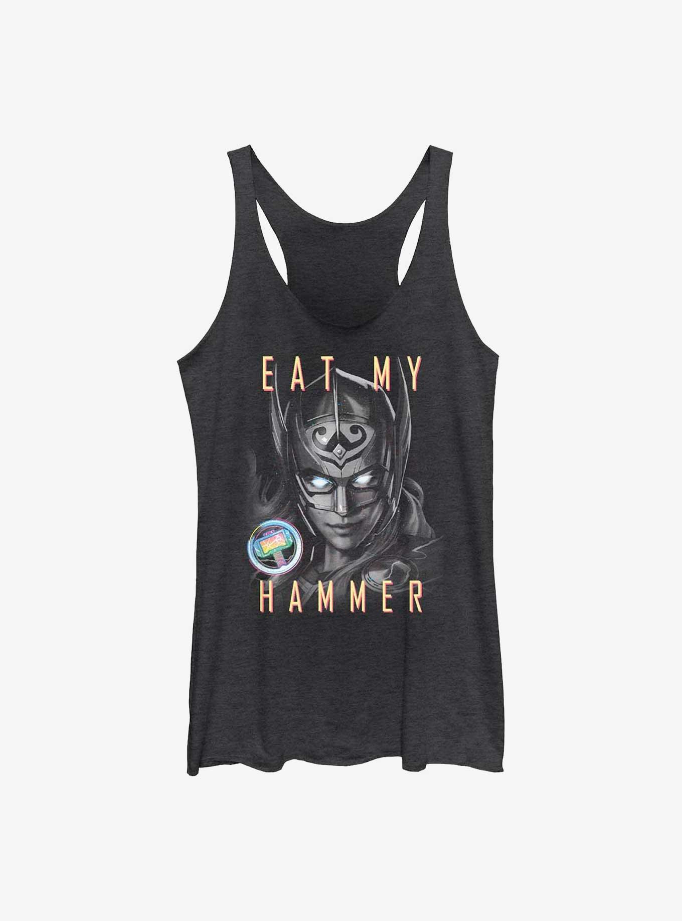 Marvel Thor: Love and Thunder Eat My Hammer Dr. Jane Foster Portrait Girls Tank, , hi-res