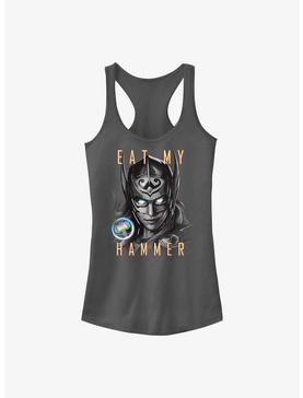 Plus Size Marvel Thor: Love and Thunder Eat My Hammer Dr. Jane Foster Portrait Girls Tank, , hi-res
