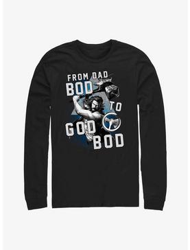 Plus Size Marvel Thor: Love and Thunder From Dad Bod To God Bod Long-Sleeve T-Shirt, , hi-res