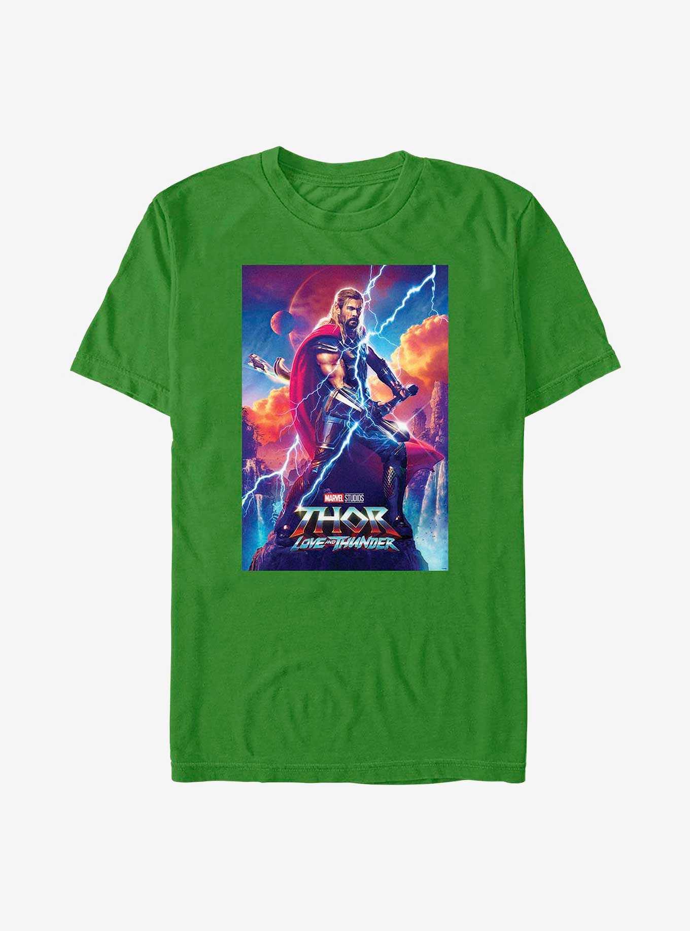 Marvel Thor: Love and Thunder Asgardian Movie Poster T-Shirt, , hi-res