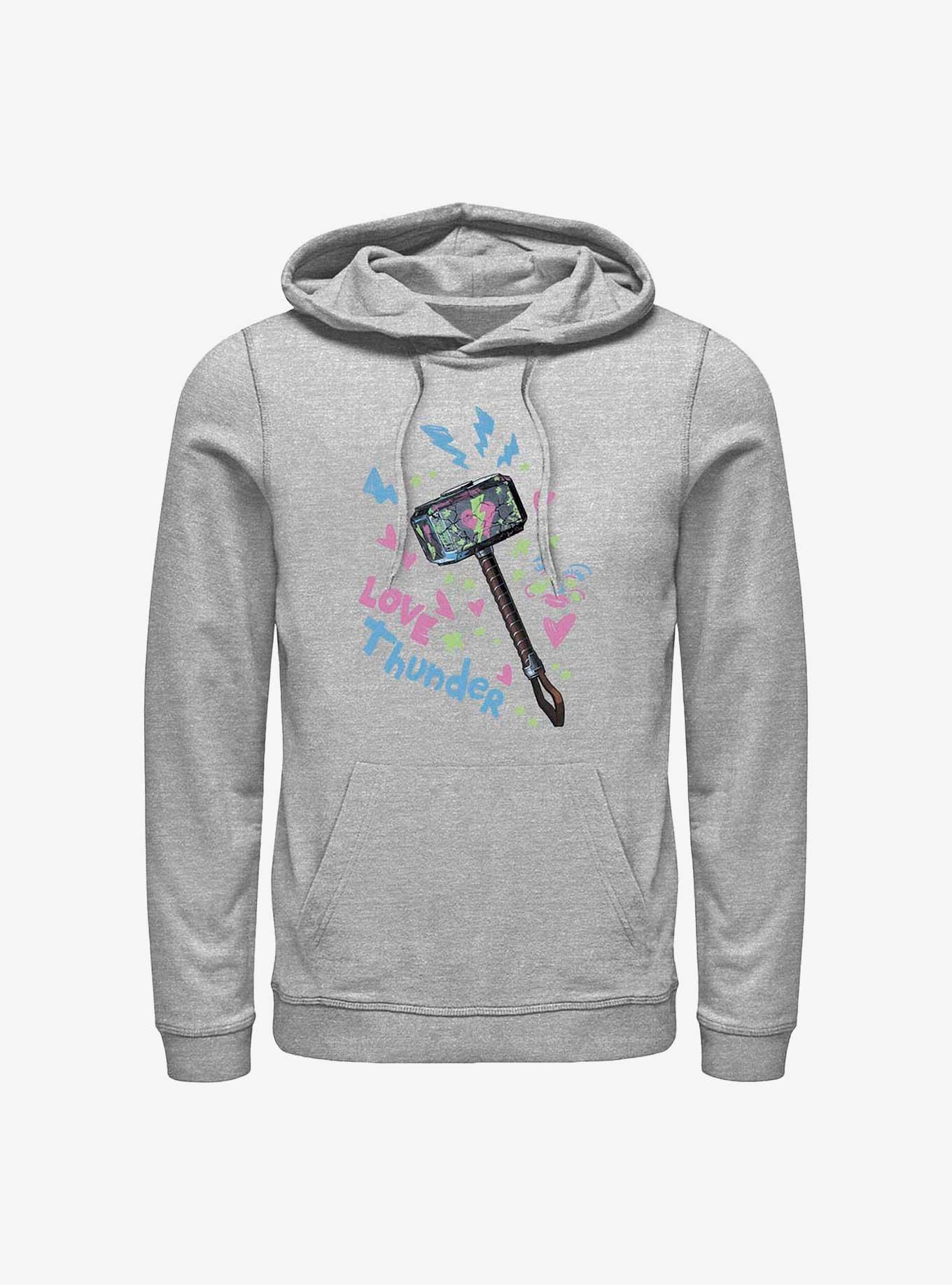 Marvel Thor: Love and Thunder Graffiti Hammer Hoodie, , hi-res