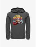 Marvel Thor: Love and Thunder Mighty Thor Eat My Hammer Hoodie, CHAR HTR, hi-res