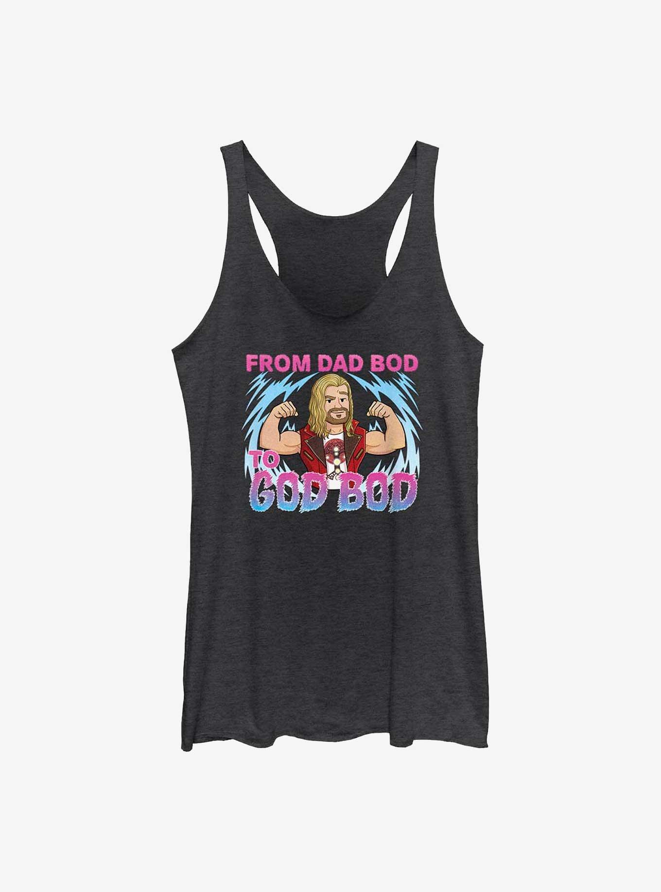 Marvel Thor: Love and Thunder Dad Bod To God Bod Girls Tank, , hi-res