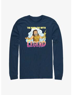 Plus Size Marvel Thor: Love and Thunder Zeus Man Myth Legend Long-Sleeve T-Shirt, , hi-res